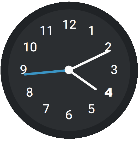 Manalog Clock - KDE Store
