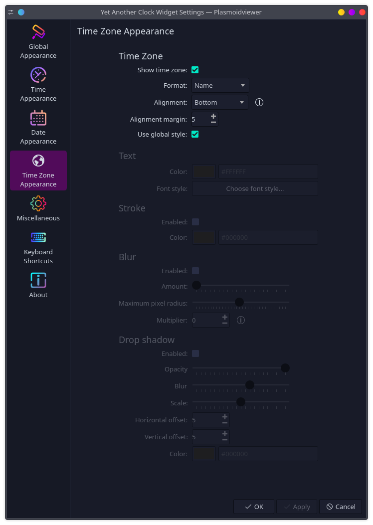 Yet Another Clock Widget - KDE Store