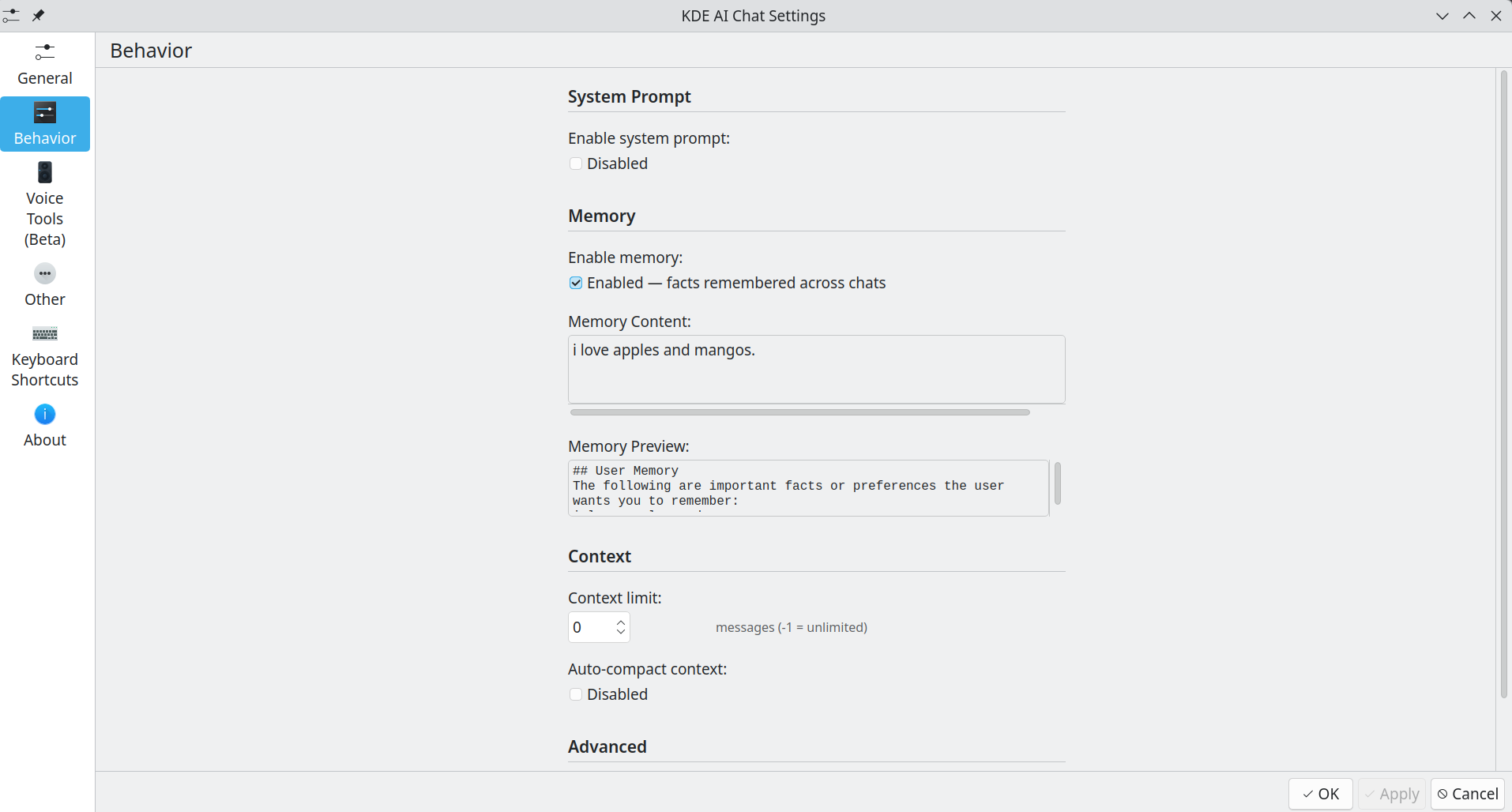 KDE AI Chat - KDE Store