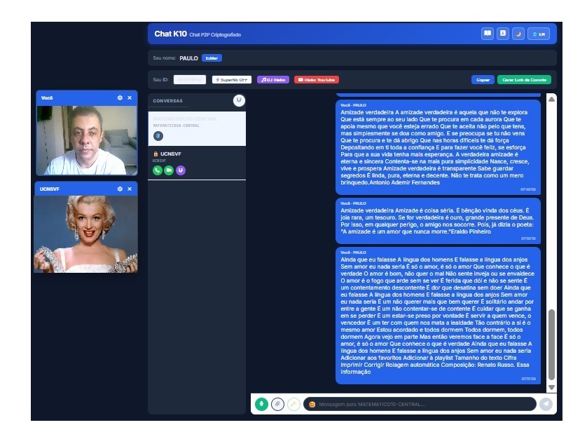 Chat K10 screenshot 1