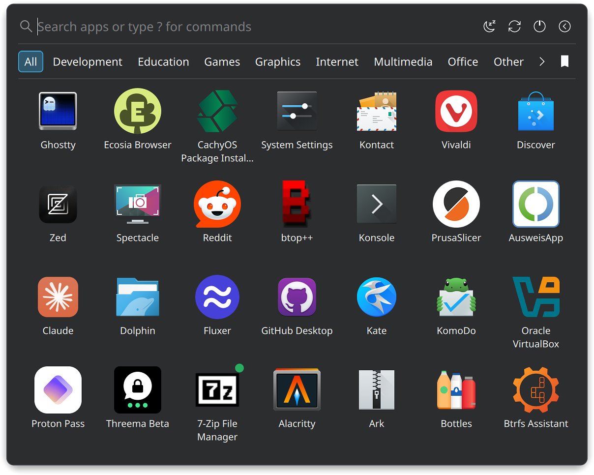 AppGrid - Application Launcher - KDE Store