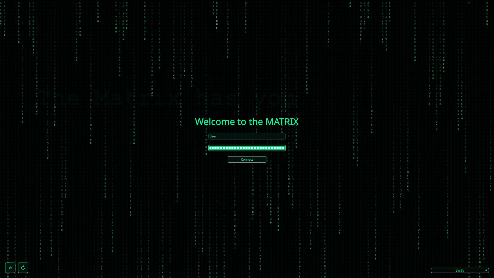 Hacker SSDM Matrix Animated - KDE Store