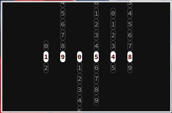 Scrolling Clock - KDE Store