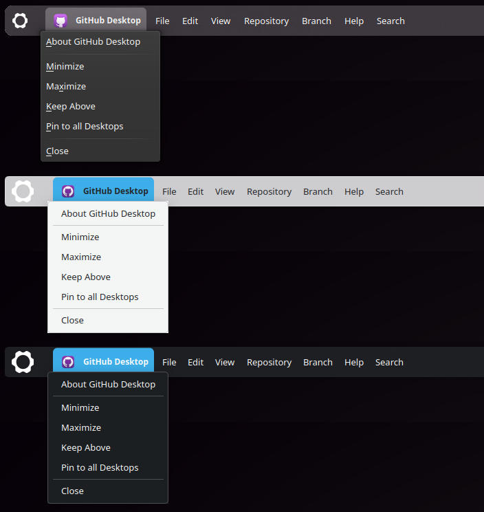 Mac Title Menu - KDE Store