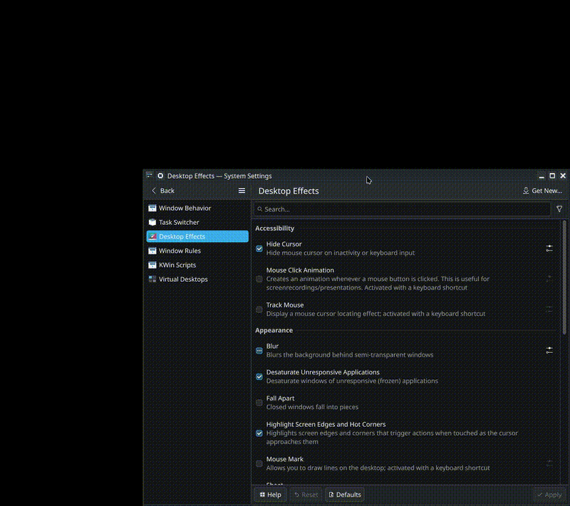 KWin Effects - KDE Store
